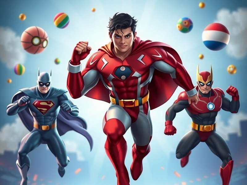 Super Hero Fighters Game Banner